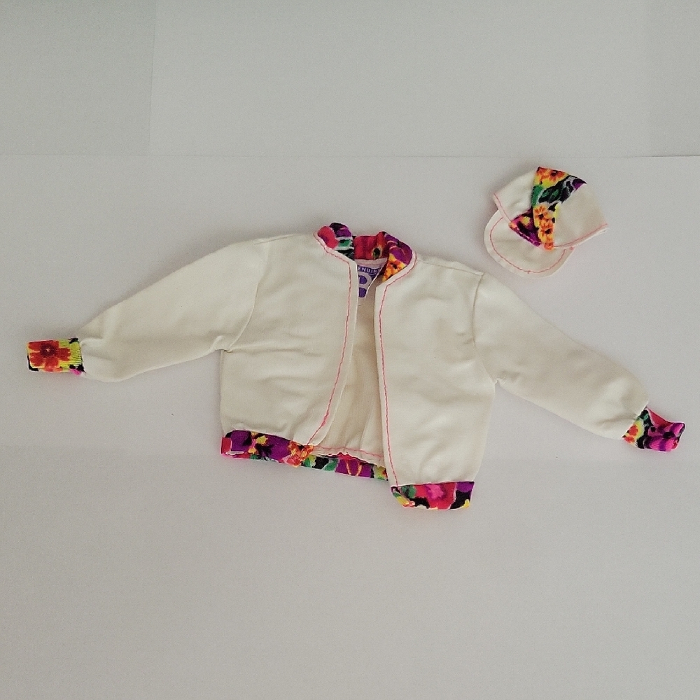 Vintage Barbie Jacket And Hat